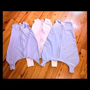 Cozy Blue and White Kids Pajamas